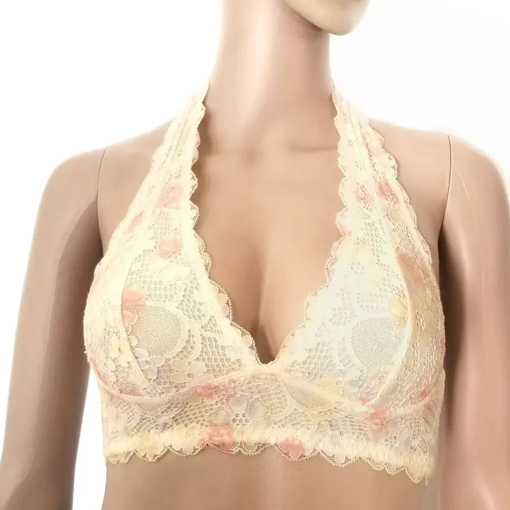 Free People | Intimately Floral Lace Halter Bra